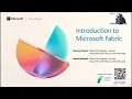Introduction to Microsoft Fabric