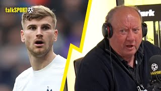 Alan Brazil ARGUES Tottenham's Timo Werner Is NOT World Class & Should NOT Be Playing Football 😱