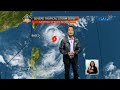 24 Oras: PAGASA: Lalakas pa ang Bagyong Siony bago mag-landfall sa Batanes bukas ng umaga