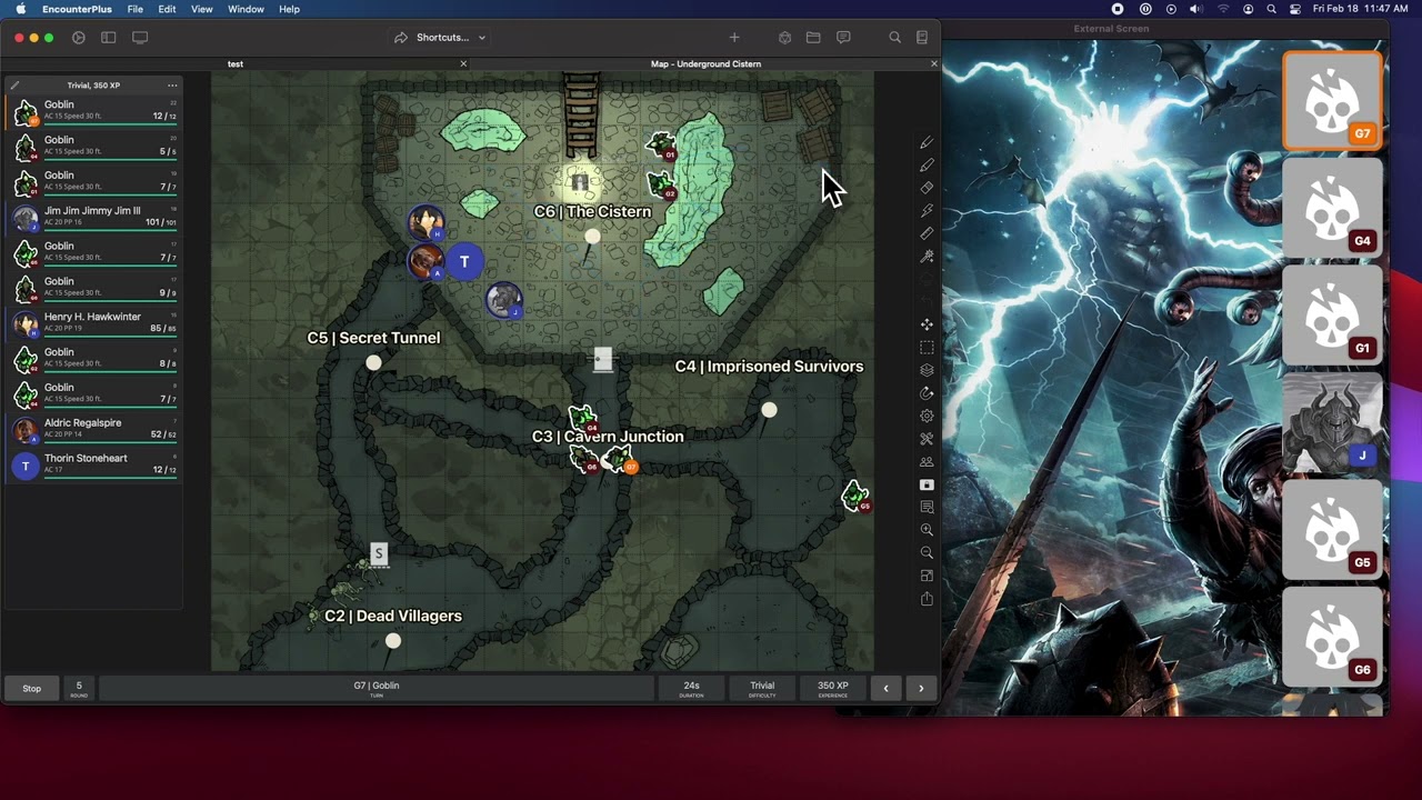 Encounter Plus Updates: 4.11.2 & 4.12.0 - GIF support, Tabletop mode, better pathfinding & waypoints
