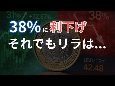 トルコ中銀が38%に利下げ それでもリラが崩れない理由