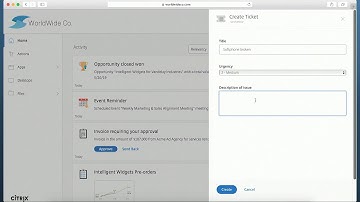 Citrix Synergy 2019 Keynote Highlight: Citrix Workspace activity feed