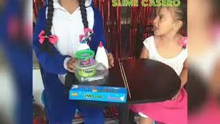 Juliana Y Sara Haciendo Slime Comprado Vs Slime Casero