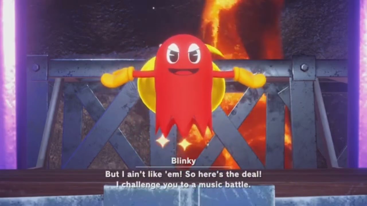 Pac-Man World 2 Repac FanDub:Blinky's Music Challenge!!!