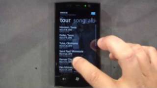 Windows Phone 7 App : Shazam