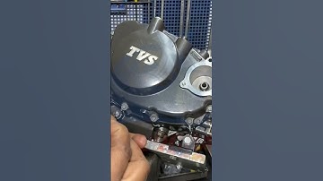 Motorcycle Apache rtr200 4v Clutch Cover￼ fitting  video #motorcycle#clutch#housing#fitting #shorts