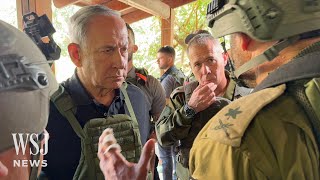 Israel’s Netanyahu Visits Hamas Attack Sites, Meets with Soldiers | WSJ News