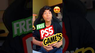 😍😍😍Free games for PS5 #ps5 #playstationgamer #gta5 #gaming #thevjvlogs #thegamingmachinemayank