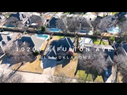 10203 S Fulton Ave, Tulsa, OK home video tour