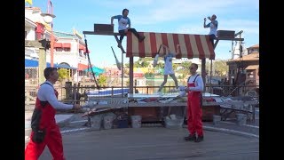 Flying Fish Market Juggling show