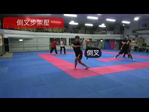 摔跤基本動作：蹬撲  / Chinese Martial Art Shuai-Jiao Basic: Kick Backward