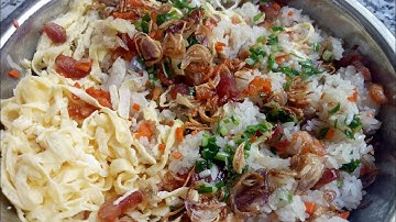 Cách nấu XÔI MẶN THẬP CẨM NƯỚC CỐT DỪA/XÔI LẠP XƯỞNG TÔM KHÔ by Món Ăn Ngon Mỗi Ngày