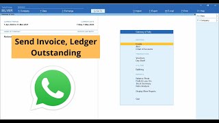 Tally to WhatsApp Module | Send Invoice, Ledger, Outstanding screenshot 4