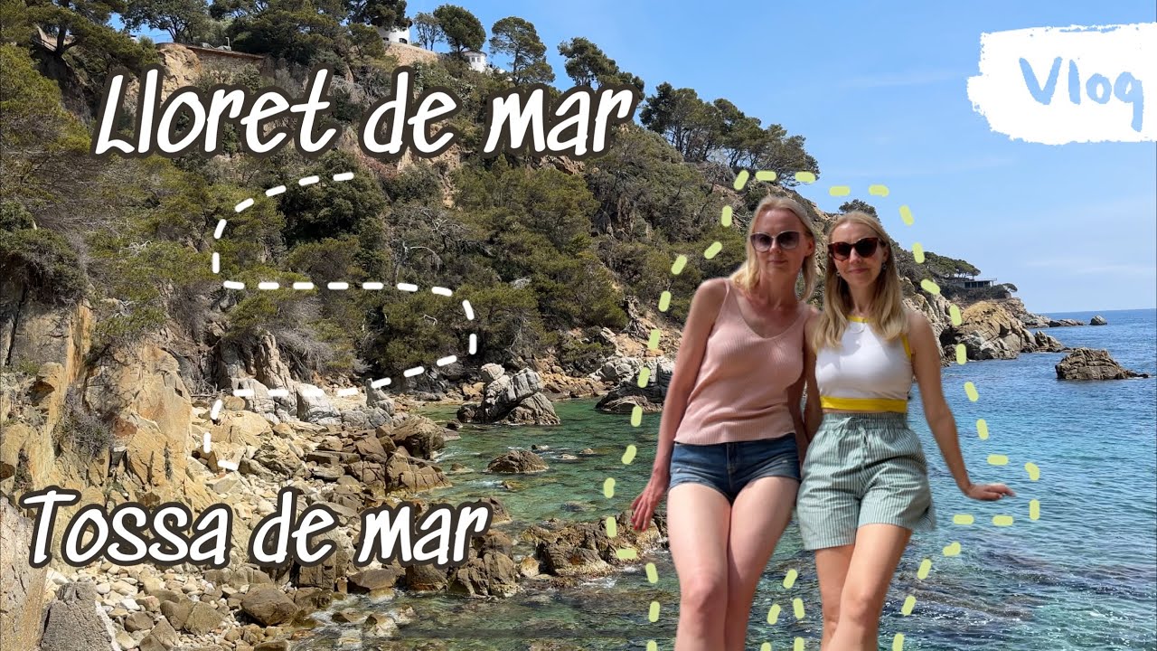 Туристический маршрут из Lloret de mar в Tossa de mar Costa Brava