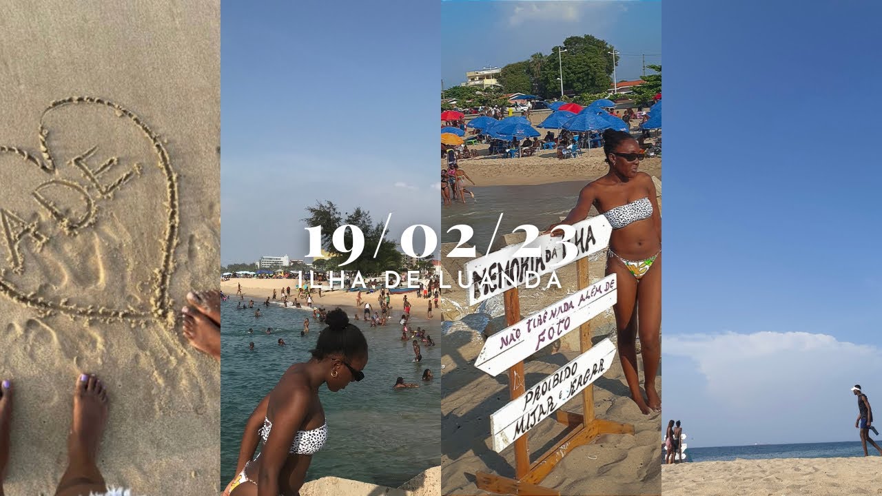 Os Unknowns X Ilha 🏝 | Ilha de Luanda | Beach Mini Vlog  🏖