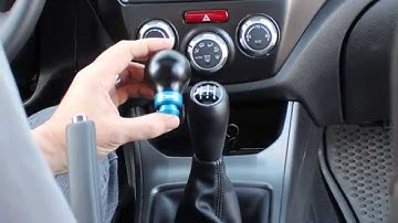 Cobb shift knob install