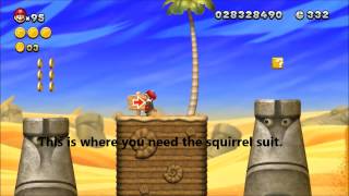 All Star Coins in Level 2-1 - NSMBU