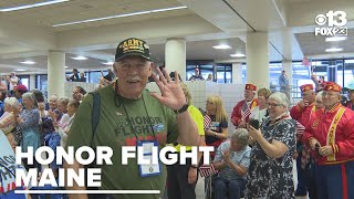Veterans return home from Honor Flight Maine trip to Washington, D.C.