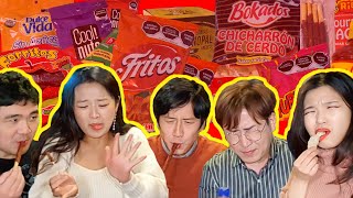 Coreanos prueban más de 10 dulces mexicanos (Parte 1)