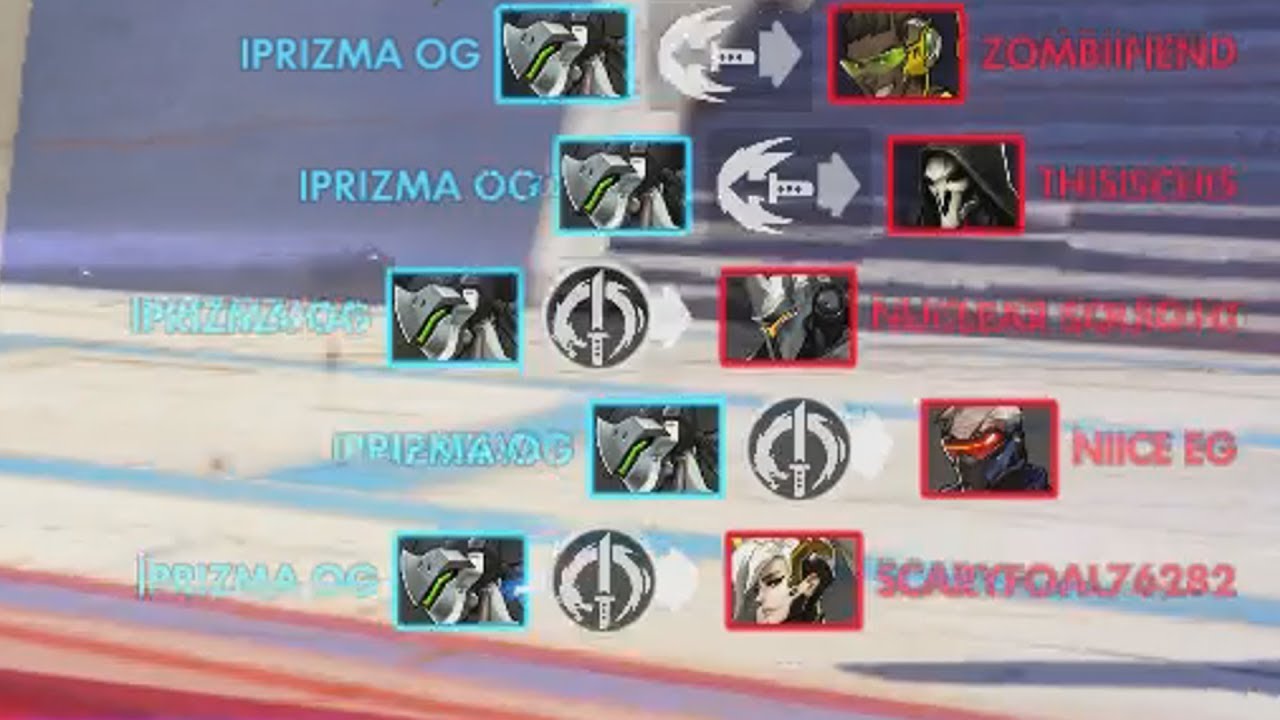 Genji finally doesn't need healing