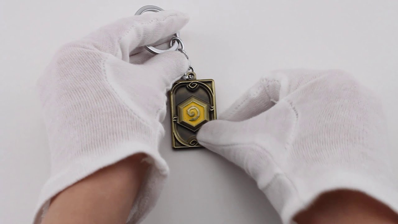 Брелок для ключей Hearthstone желтый