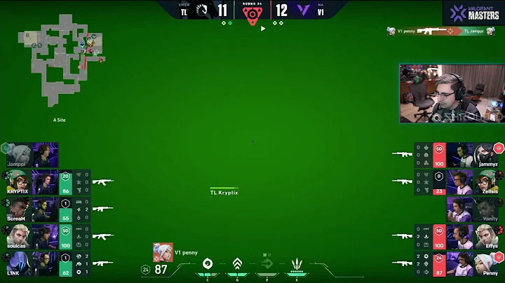 Shroud REACT to V1 effys Sockdart save the match (Version1 VS Team Liquid)