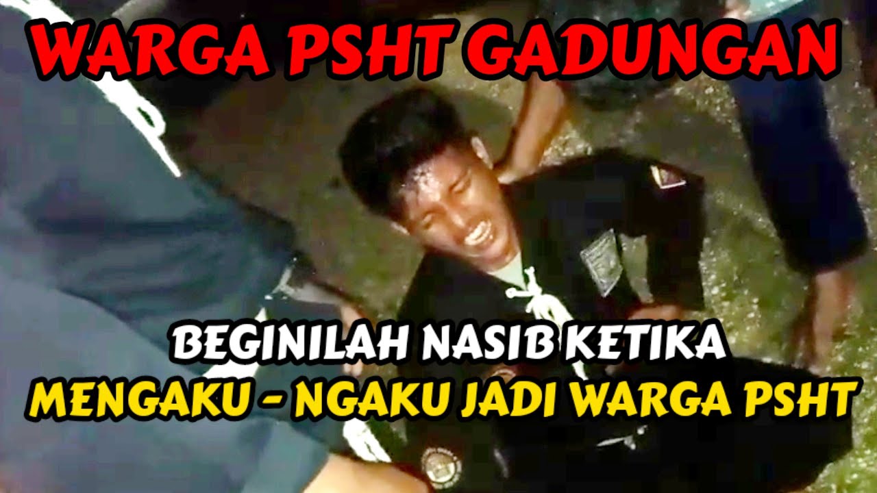 Nasib jadi warga Psht gadungan ‼️ Ketika sambung jatahan