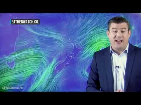 Westerlies about to kick in as big lows form near NZ (25/07/18) - YouTube