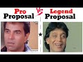 Pro vs legend proposal shubhanshu verma memes