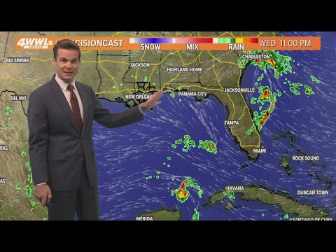 New Orleans Weather: A few showers with increasing humidity this week