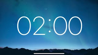 2 Minute Timer - Northern Light Relaxing Music