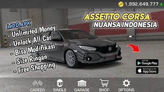 Baru!! Assetto Corsa Mod Unlimited Money - Nuansa Indonesia Full Modifikasi