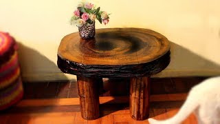 RUSTIC CARDBOARD TABLE