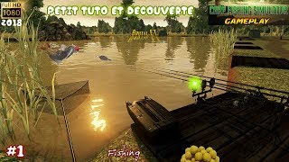 CARP FISHING SIMULATOR PC #1 DÉCOUVERTE PETIT TUTO JEU DE PÊCHE A LA CARPE 2018 screenshot 3