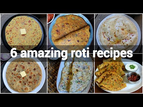 6-amazing-roti-recipes-collection-|-easy-long-life-roti-recipes-|-indian-flat-bread-recipes