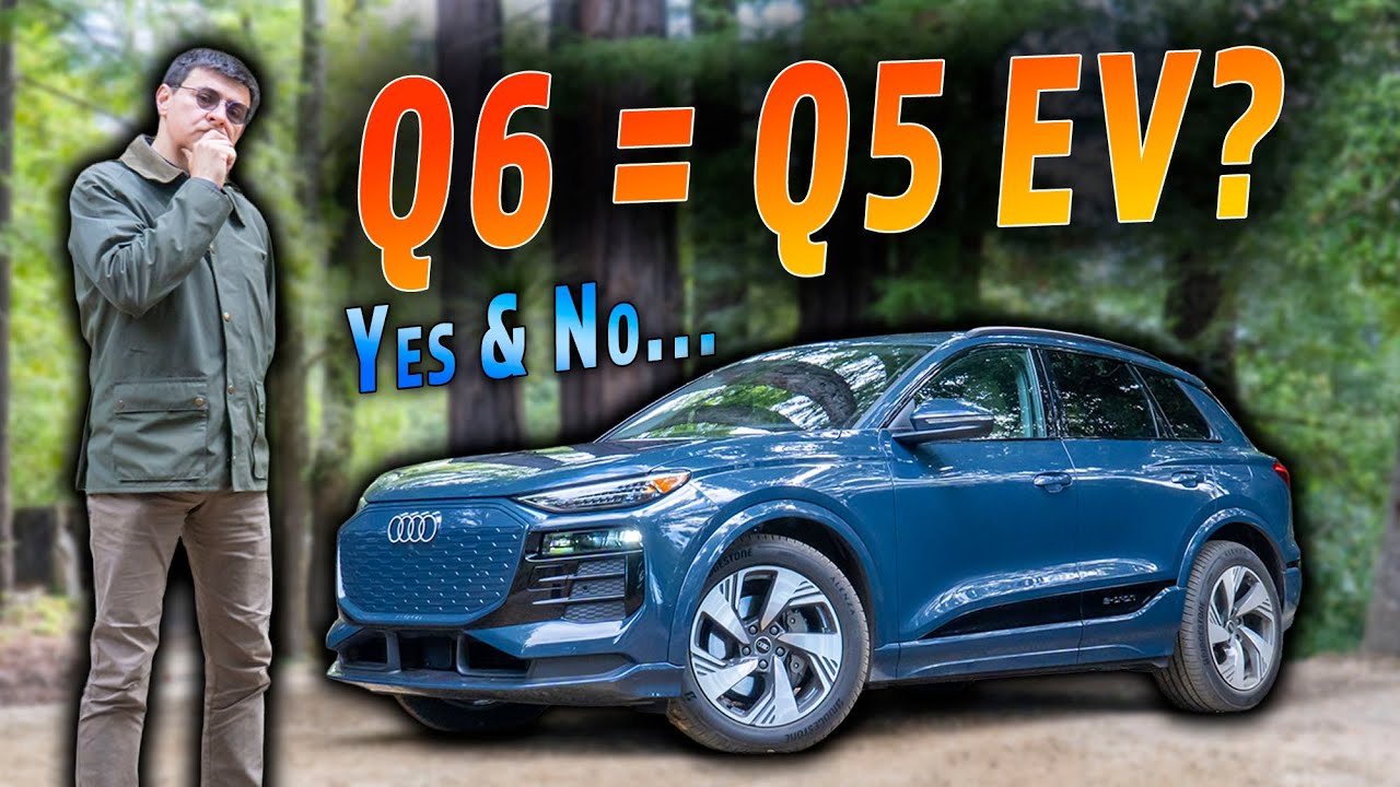 2025 Audi Q6 e-tron Review | The Q5-Sized EV With The Heart Of A Porsche
