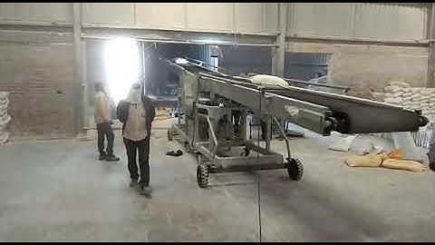 Container Loading unloading stacker Conveyor