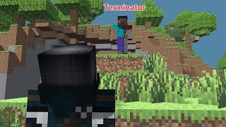 Terminator addon showcase || Minecraft Bedrock
