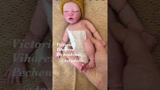 Eva 12 in ❤️💜 by @torydolls , welcome!! Silicone baby dolls