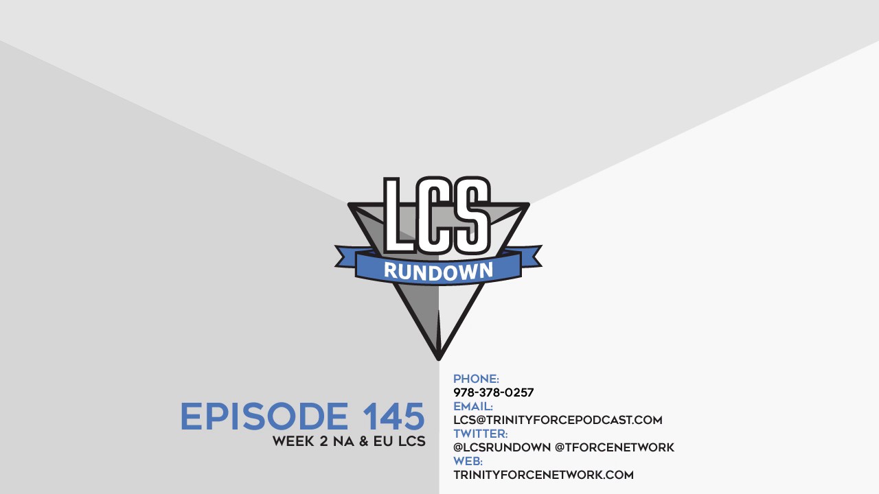 LCS Rundown - Episode 145: Week 2, NA & EU LCS