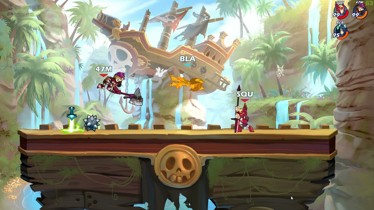 Brawlhalla Brynn & Barraza team combo