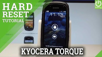 How to Factory Reset KYOCERA Torque - Wipe Data |HardReset.info