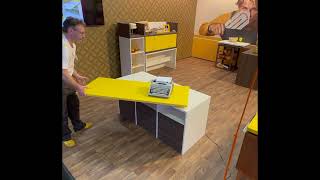 Float Swivel - our mechanism for rotations of your free floating desk