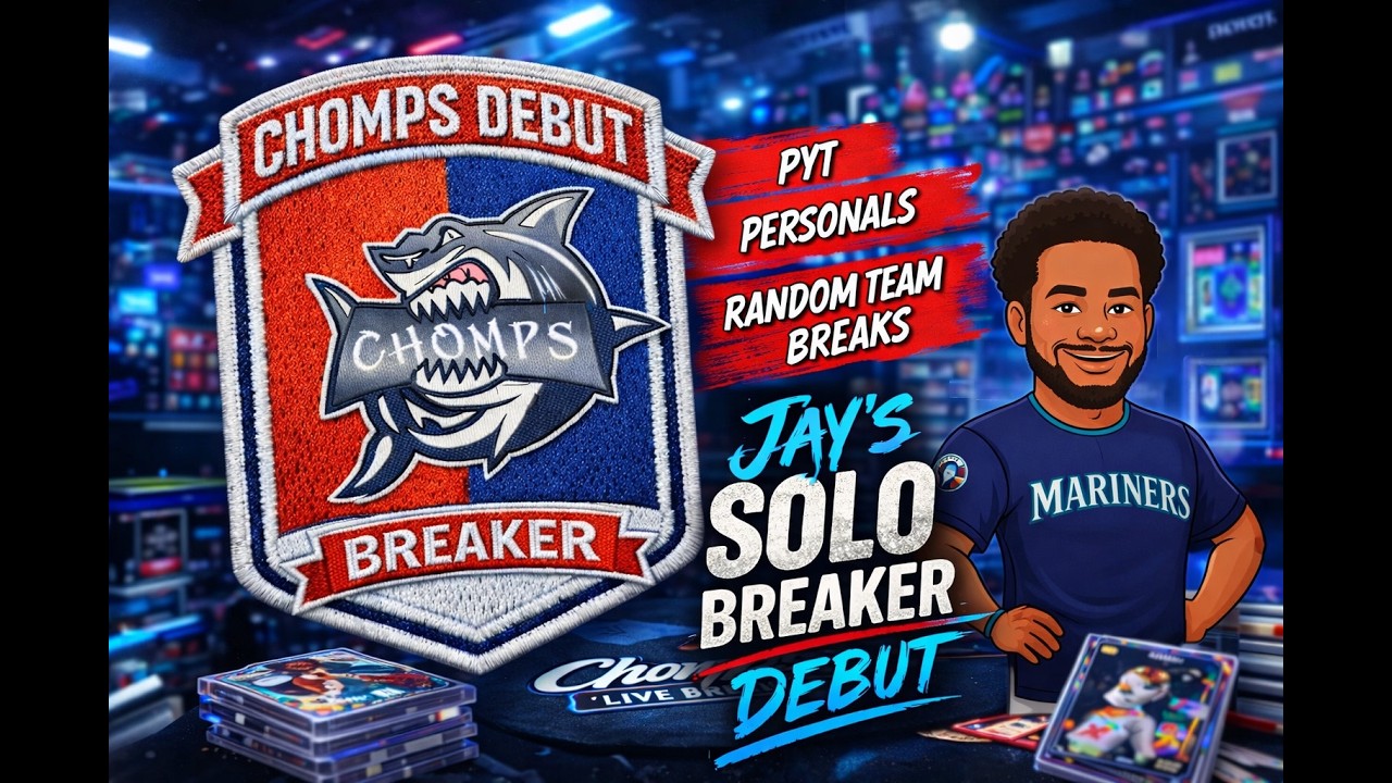04/09/2026 ~ LIVE BASEBALL & FOOTBALL BREAKS + PERSONALS w/ JAY for his CLB Rookie Breaker Debut! 💥