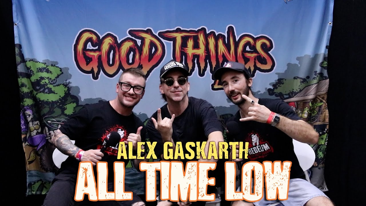 Alex Gaskarth of All Time Low - Near Death Festival Experiences, New Music + More Simple Creatures!