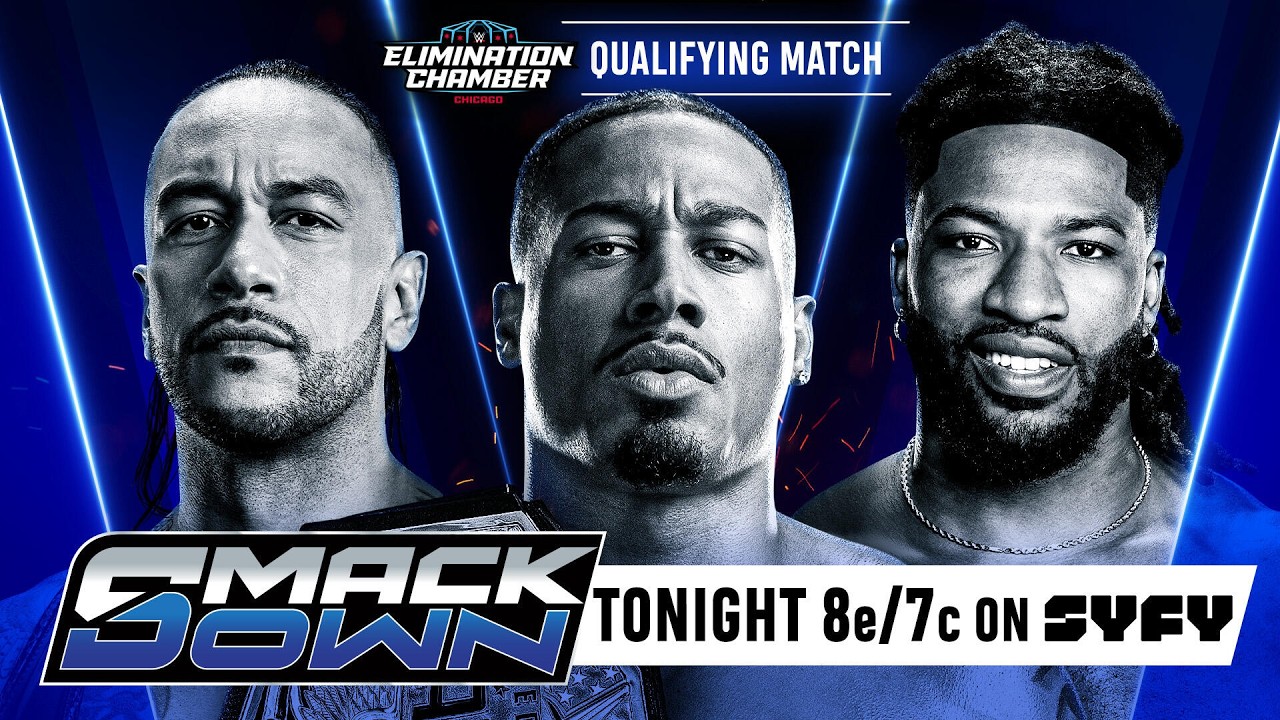SmackDown Feb. 20, 2026: Carmelo Hayes vs. Damian Priest vs. Trick Williams Chamber Qualifier