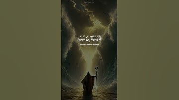 (فَأَوْحَيْنَآ إِلَىٰ مُوسَىٰٓ أَنِ ٱضْرِب بِّعَصَاكَ) جزء من سورة الشعراء للقارئ (محمد اللحيدان)