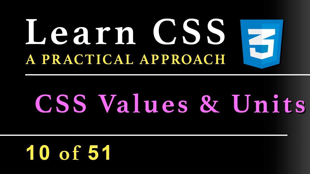 Css values