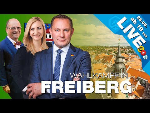 ? LIVE | Wahlkampf in FREIBERG | Mit Tino Chrupalla, Carolin Bachmann & Martin Braukmann | Ab 19 Uhr