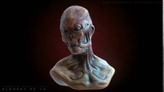 Vampire MUMMY test Element 3D